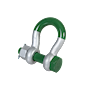 G-5263 Green Pin Super Safety Bow Shackles Product Render 2